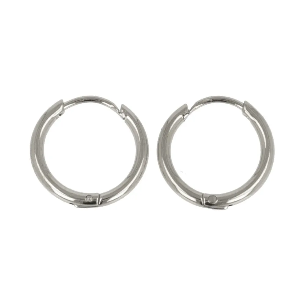 Polished Hoop Earrings