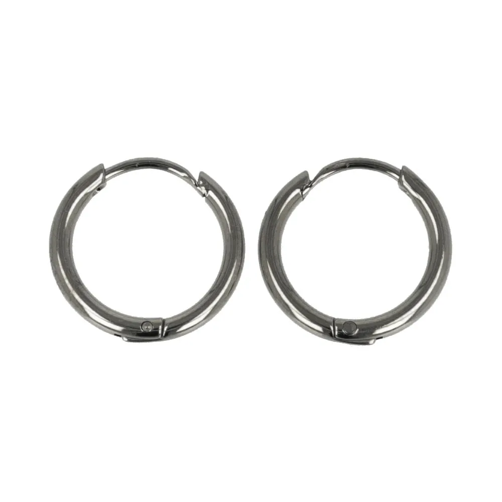 Polished Hoop Earrings