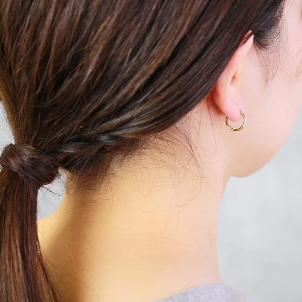 Polished Hoop Earrings