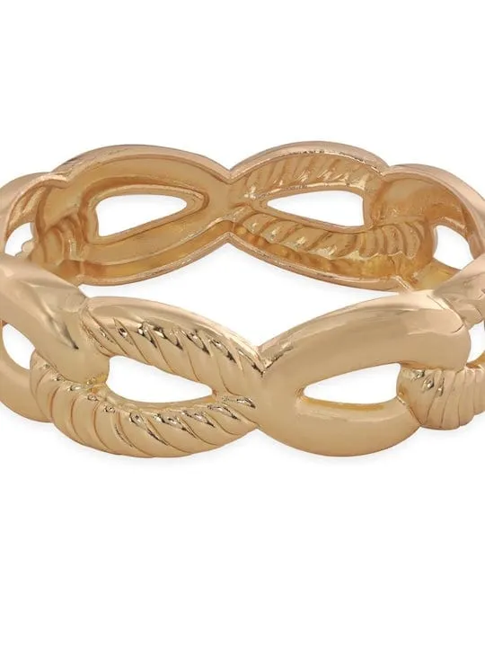 Rubans Voguish Golden Harmony Bracelet