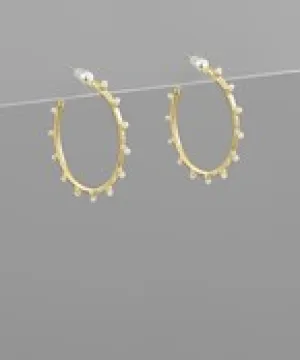 Ryland Earrings - Cream