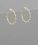 Ryland Earrings - Cream