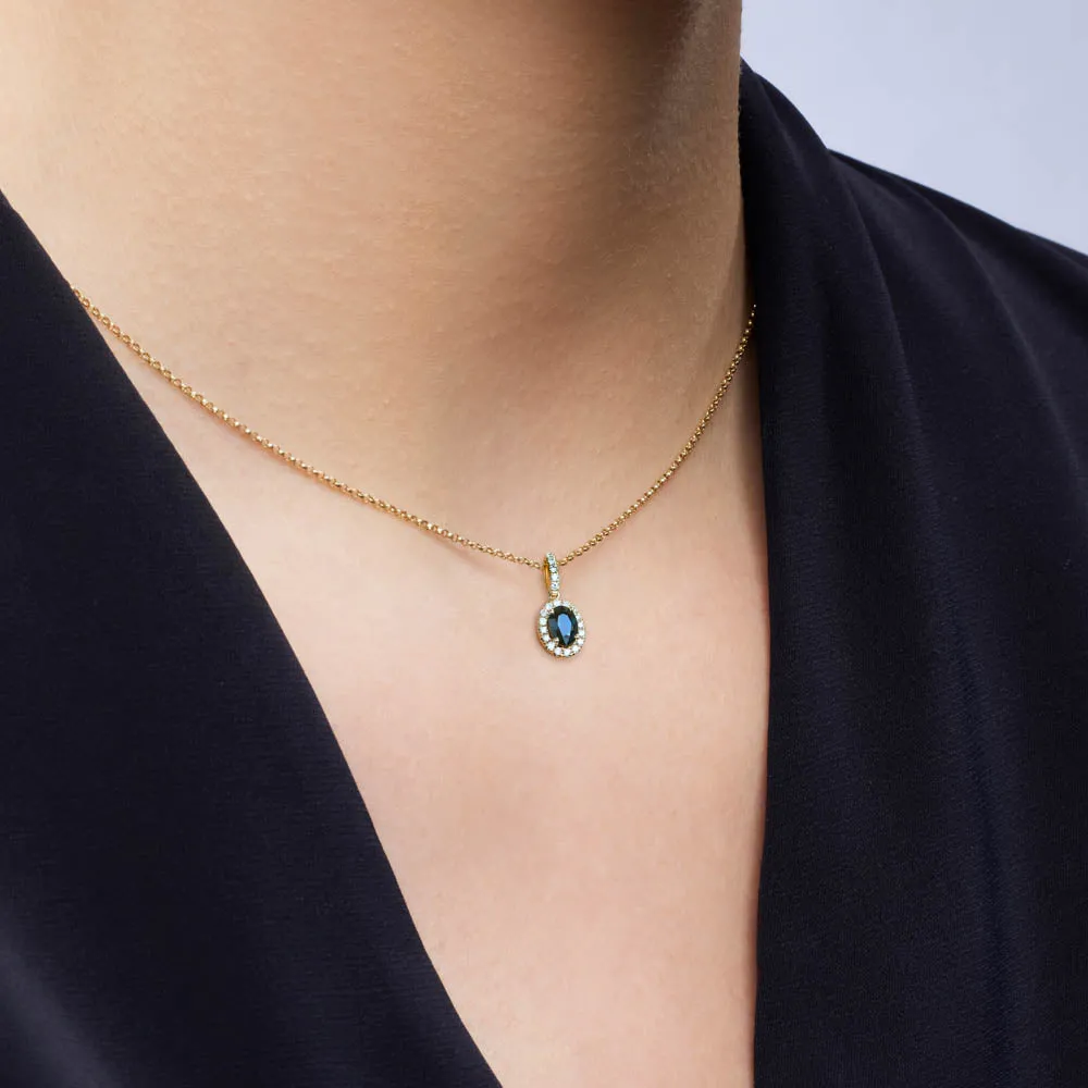 Sapphire Dreams Clarissa Necklace