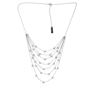 Seven Layer Sparkling Necklace