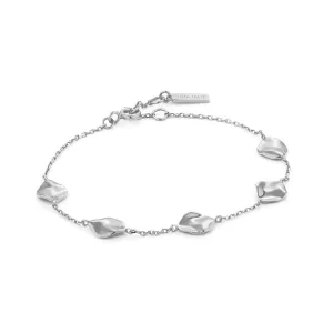 Silver Crush Multiple Discs Bracelet