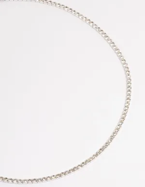 Silver Cupchain Choker