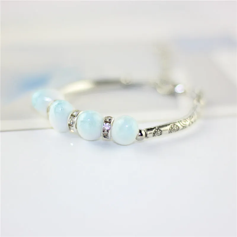 Simple Mori Braided Creative Ceramic Bracelet For Women