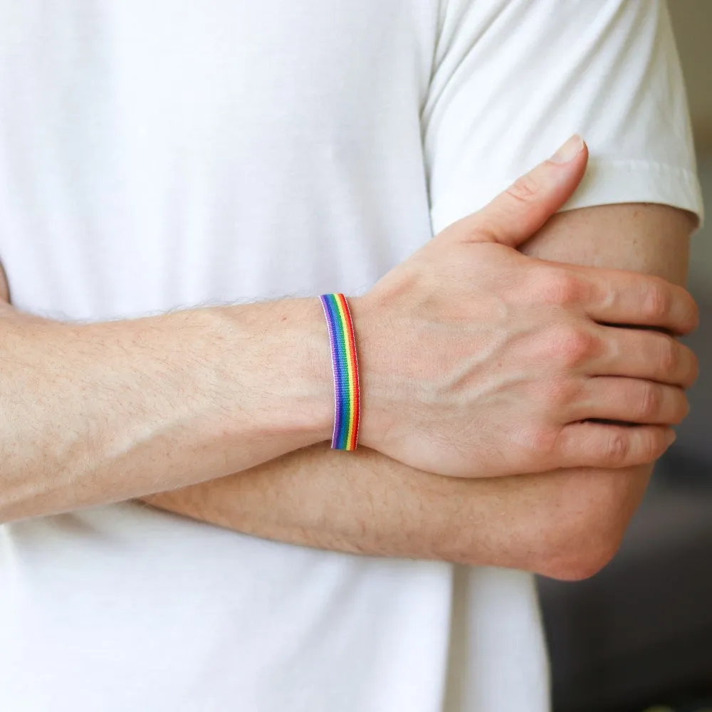 Simple Rainbow Color Bracelet