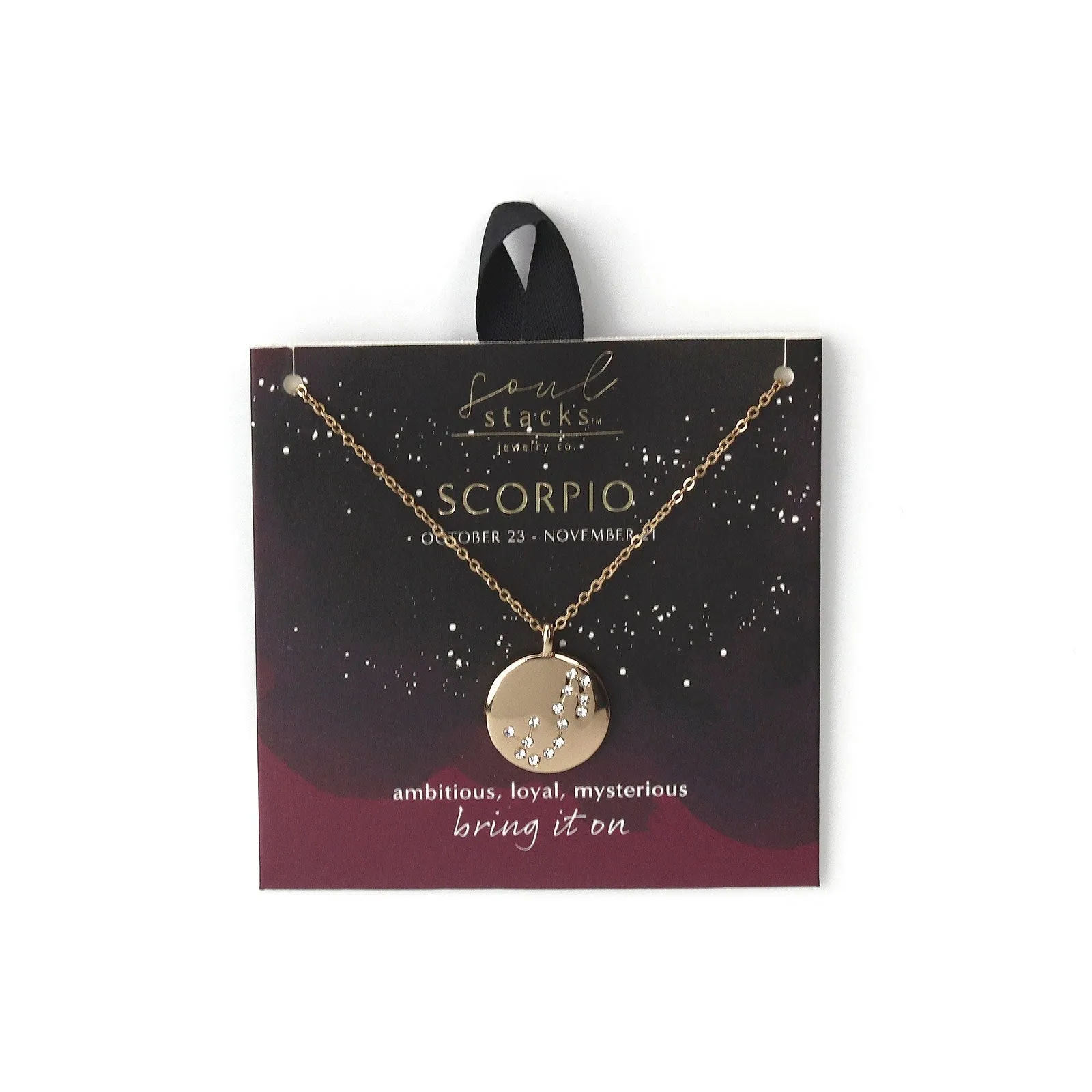 Soul Stacks Star Sign Pendant Necklaces