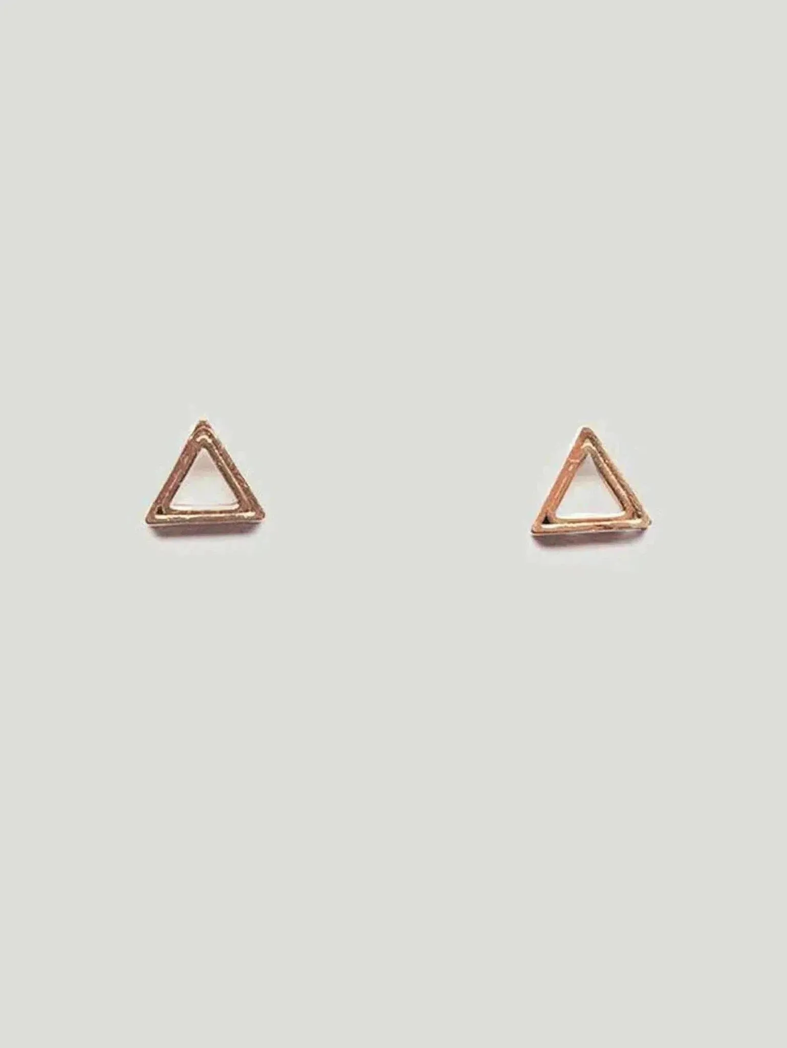 Starbuck Designs Concentric Triangle Studs