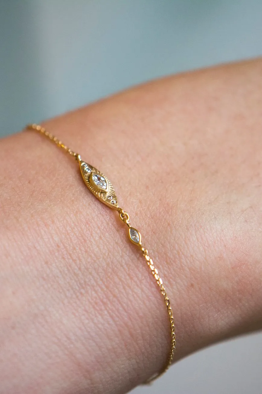 SUN EYE DIAMOND BRACELET