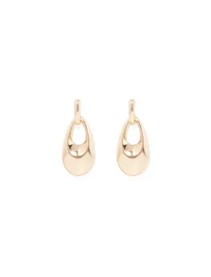 Tanya Teardrop Hoop Earrings