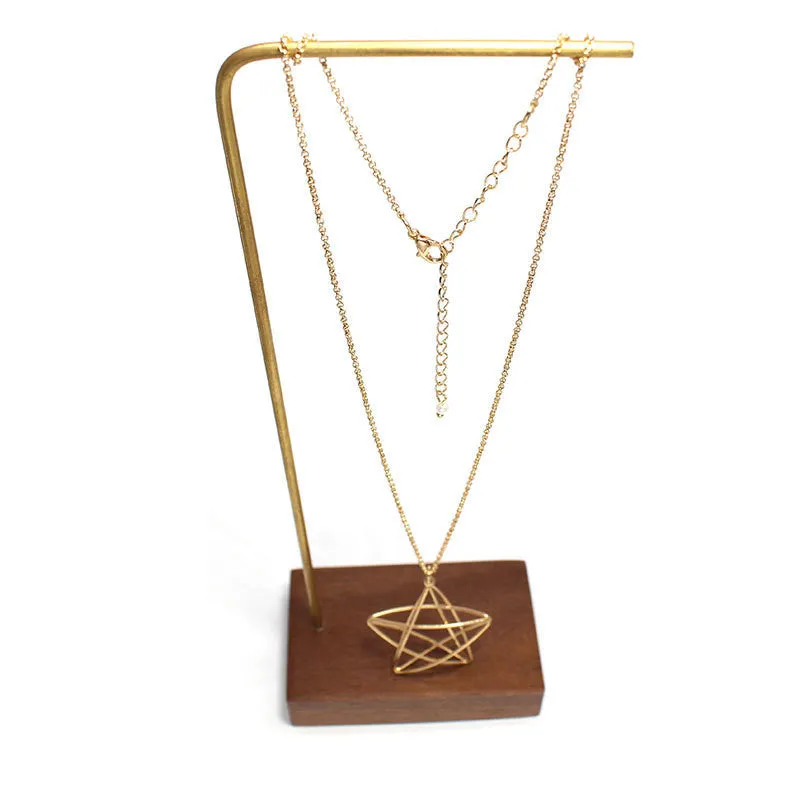 Three-dimensional Five-pointed Star Pendant Fashion Personality Fun