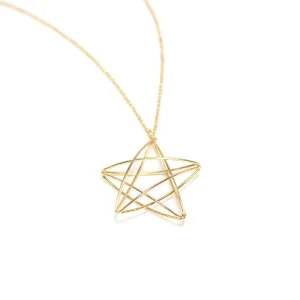 Three-dimensional Five-pointed Star Pendant Fashion Personality Fun