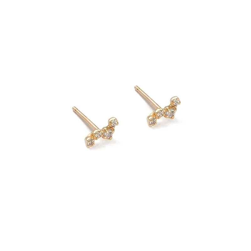 VALENCIA TOPAZ STUDS