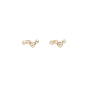 VALENCIA TOPAZ STUDS