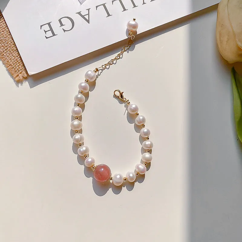 Vintage Simple Pearl Bracelet