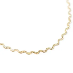 Wavy Rope Chain Necklace