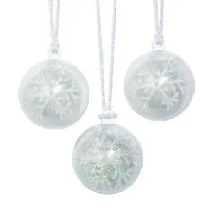 Winter Snow Globe Necklaces